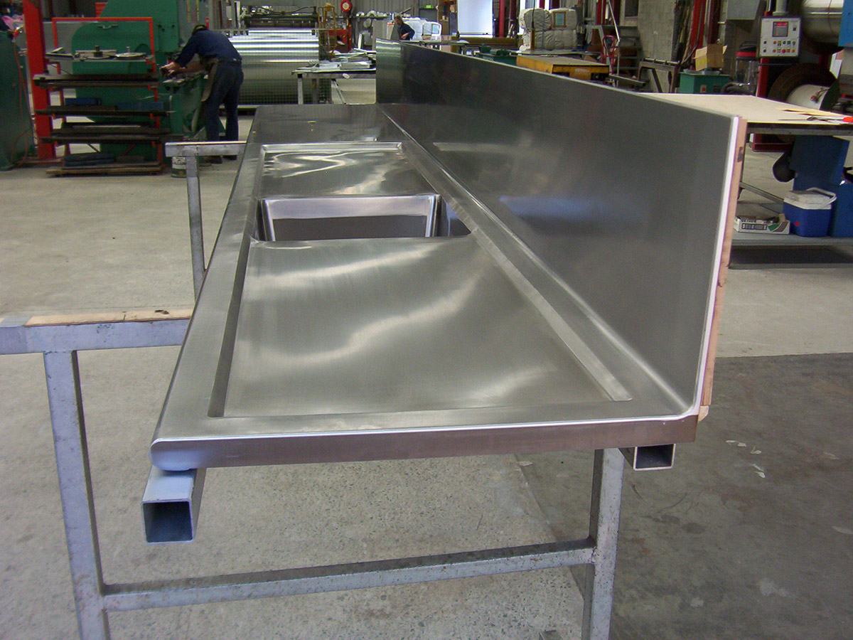 Stainless steel fabrication  Weatherfoil Pty Ltd